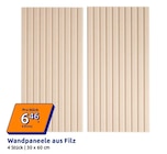 Wandpaneele aus Filz im Action Prospekt Wandpaneele aus Filz von im aktuellen Action Prospekt für 6,46 €