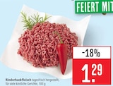 Rinderhackfleisch Angebote bei Marktkauf Schorndorf für 1,29 €