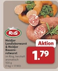 Heidjer Landleberwurst von R&S für 1,79 € bei combi im Angebot Heidjer Landleberwurst von R&S im aktuellen combi Prospekt