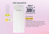 Lave-linge - INDESIT - Proxi Confort à Bordeaux Lave-linge - INDESIT en promo chez Proxi Confort Bordeaux à 399,90 €