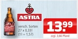 Astra im Angebot bei Getränke Oase in Geseke Astra Angebote bei Getränke Oase Geseke für 13,99 €