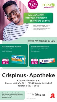 Aktueller mea - meine apotheke Prospekt "Unsere Juni-Angebote" für Saarlouis Aktueller mea - meine apotheke Prospekt für Saarlouis mit Seiten