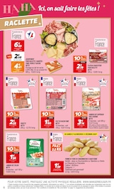Promos Jambon dans le catalogue "Ici, on sait faire les fêtes !" de Netto à la page 6