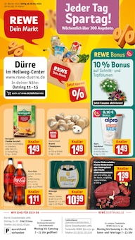REWE Prospekt Dein Markt mit  Seiten in Unna und Umgebung