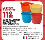 Auge plastique Capazo Pro renforcée 42 L Jaune à Gedimat dans Sancerre