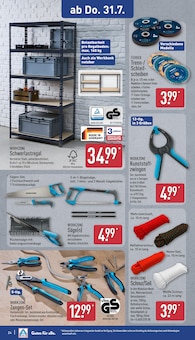 Schwerlastregal Angebot im aktuellen ALDI Nord Prospekt auf Seite 24