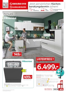 Geschirrspüler im XXXLutz Möbelhäuser Prospekt "NR.1 BEI KÜCHEN" mit 16 Seiten (Oberhausen)