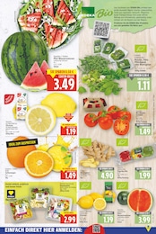 E center Obst im Prospekt 