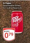 Dr Pepper Angebote bei GLOBUS Ludwigshafen für 0,79 €