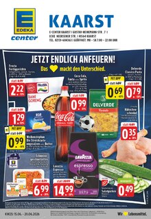 Cola im aktuellen E center Prospekt (Kaarst) Cola im E center Prospekt "Aktuelle Angebote" mit 29 Seiten (Kaarst)