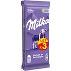 Tablettes de chocolat - MILKA en promo chez Carrefour Stains à 5,99 €