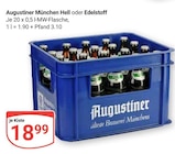 München Hell Angebote von Augustiner bei GLOBUS Trier für 18,99 €