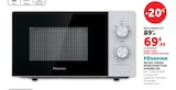 Micro-ondes monofonction 20 L - Hisense - Hyper U à Liévin Micro-ondes monofonction 20 L - Hisense en promo chez Hyper U Liévin à 69,99 €