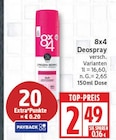 Deospray Angebote von 8x4 bei EDEKA Berlin für 2,49 €