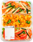 WOK DE CREVETTES DÉCORTIQUÉES MARINÉES À L'INDIENNE - SANS MARQUE en promo chez Auchan Hypermarché Béziers à 14,99 €