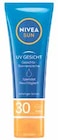 UV GESICHT Gesichts-Sonnencreme LSF30 von NIVEA SUN im aktuellen V-Markt Prospekt für 7,99 €