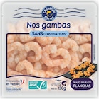 Gambas - ASSIETTE BLEUE en promo chez Intermarché Super Villeurbanne à 4,99 €