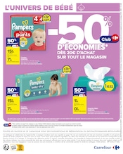 Pampers Angebote im Prospekt "Carrefour" von Carrefour auf Seite 2