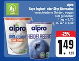 Soya-Joghurt- oder Skyr-Alternative von alpro im aktuellen E center Prospekt für 1,49 €