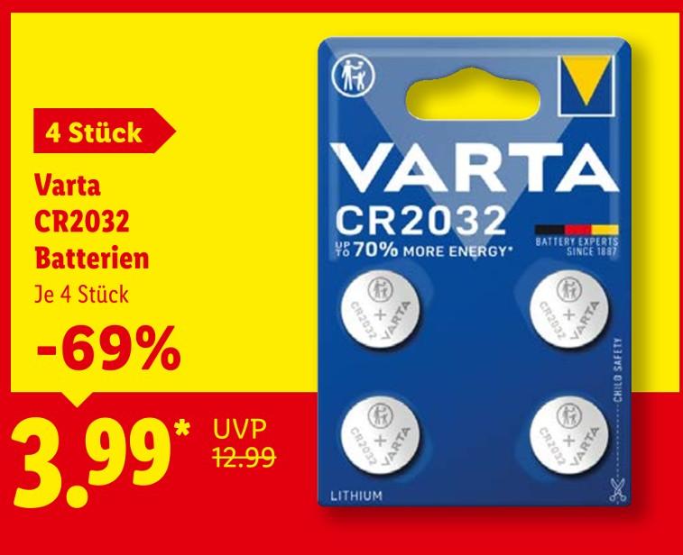 CR2032 Batterien