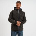 Blouson réversible à capuche zippé vert kaki homme dans le catalogue La Halle