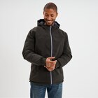 Blouson réversible à capuche zippé vert kaki homme en promo chez La Halle Lille à 59,99 €