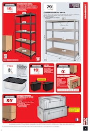 Prix et réduction Meuble De Rangement dans le prospectus Brico Dépôt en cours Offre Meuble De Rangement dans le catalogue Brico Dépôt du moment à la page 9