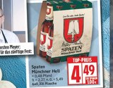 Münchner Hell von Spaten im aktuellen EDEKA Prospekt