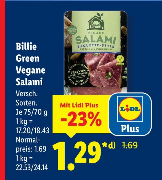 Vegane Salami