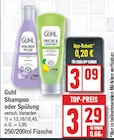 Shampoo oder Spülung Angebote von Guhl bei EDEKA Falkensee für 3,29 €