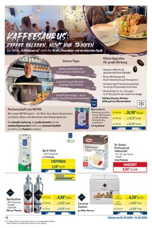 Milch im METRO Prospekt "Monatsmenü März" mit 24 Seiten (Salzgitter)