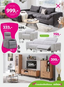 Couch im aktuellen mömax Prospekt (Wiesbaden) Couch im mömax Prospekt "Bei dir liegt Sparen im Trend?" mit 16 Seiten (Wiesbaden)