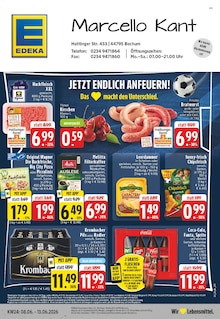 Aktueller EDEKA Prospekt "Aktuelle Angebote" für Bochum Aktueller EDEKA Prospekt für Bochum mit Seiten
