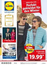 Lidl Prospekt "Perfekt gekleidet für den Winter", 48 Seiten, für Leipzig, 21.10.2019 - 26.10.2019 Lidl Prospekt "Perfekt gekleidet für den Winter", 48 Seiten, für Leipzig, 21.10.2019 - 26.10.2019