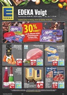 Aktueller EDEKA Prospekt "Wir lieben Lebensmittel!" Seite 1 von 29 Seiten für Leipzig