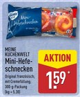 Mini-Hefeschnecken von MEINE KUCHENWELT für 1,59 € bei ALDI Nord im Angebot Mini-Hefeschnecken von MEINE KUCHENWELT im aktuellen ALDI Nord Prospekt