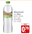 Vitrex Frucht mit Apfel Geschmack Angebote von Vitrex bei EDEKA Singen für 0,79 €