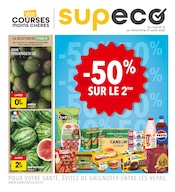 Catalogue Discount Alimentaire Supeco en cours à Seynod et alentours, "VOS COURSES MOINS CHÈRES", 4 pages, 19/08/2025 - 31/08/2025