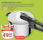Schnellkochtopf Secure Trendy 4 l Angebote von Tefal bei GLOBUS Halle für 49,99 €