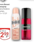 Woman Deospray Angebote von Bruno Banani bei GLOBUS Rostock für 2,59 €