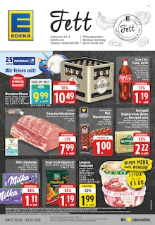 EDEKA Prospekt der Woche "Aktuelle Angebote" Seite 1, 30.06.2025 bis 05.07.2025 für Linz Aktueller EDEKA Prospekt "Aktuelle Angebote" Seite 1 von 24 Seiten für Linz