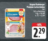 Premium-Lachsschinken Angebote von Radeberger bei EDEKA Hoyerswerda für 2,29 €