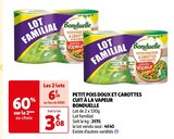 PETIT POIS DOUX ET CAROTTES CUIT À LA VAPEUR - BONDUELLE dans le catalogue Auchan Supermarché