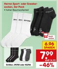 Aktuelles Herren Sport-Socken, 3er Pack Angebot bei Netto Marken-Discount in Bochum ab 7,99 €