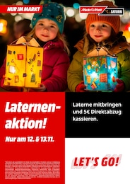 Laterne Angebot im aktuellen MediaMarkt Saturn Prospekt auf Seite 1