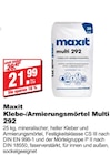 Klebe-/Armierungsmörtel Multi 292 Angebote von Maxit bei bauSpezi Stuttgart für 21,99 €