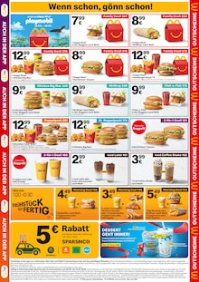 Aktueller McDonalds Prospekt "Gönnung muss sein!" Aktueller McDonalds Prospekt