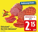 Edelsalami oder Hot-Chili-Edelsalami Angebote bei EDEKA Augsburg für 2,15 €