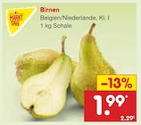 Birnen für 1,99 € bei Netto Marken-Discount im Angebot Birnen im aktuellen Netto Marken-Discount Prospekt