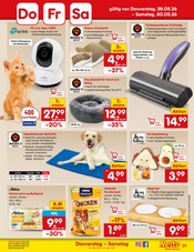 Tierbedarf im Netto Marken-Discount Prospekt in Bochum Aktueller Netto Marken-Discount Prospekt mit Tierbedarf, "Aktuelle Angebote", Seite 39